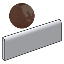 Equipe Village 25689 Bullnose Walnut Brown baseboard 6,5x20 cm, Spain, stone  - photo 1 - photo 1