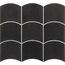 Equipe Wave С000562484 28842_Black carreau mural 12x12 cm, Espagne, monocolore - photo 1