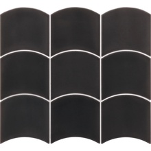 Equipe Wave 28842 Black wandtegel 12x12 cm, Spanje, steen  - foto 1 - foto 1