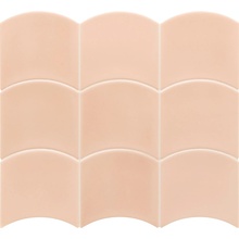 Equipe Wave 28837 Primrose Pink wandtegel 12x12 cm, Spanje, steen  - foto 1 - foto 1