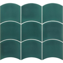Equipe Wave 28840 Teal Grassy wandtegel 12x12 cm, Spanje, steen  - foto 1 - foto 1