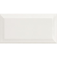 Equipe Metro White Matt väggplatta 7,5x15 cm, Spanien, sten  - foto 1 - foto 1