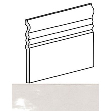 Equipe Splendours 24044 Skirting White plint 15x15 cm, Spanje, steen  - foto 1 - foto 1