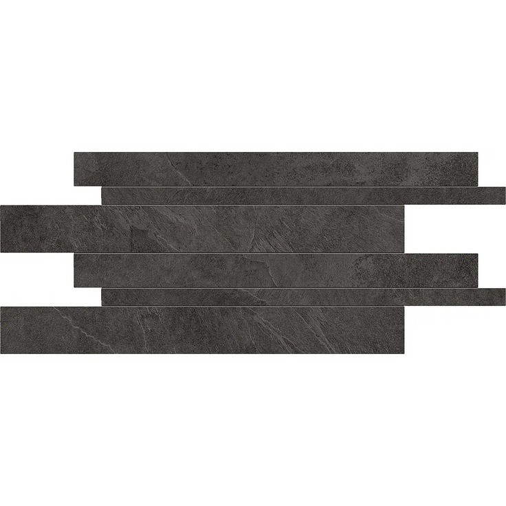 Ergon Cornerstone С000413039 E2SN_30X60Mos.Lis.SlateBlackRetl Mosaic 30x60 cm, Italy, slate (andesite) - photo 1 Ergon Cornerstone С000413039 E2SN_30X60Mos.Lis.SlateBlackRetl Mosaic 30x60 cm, Italy, slate (andesite) - photo 1