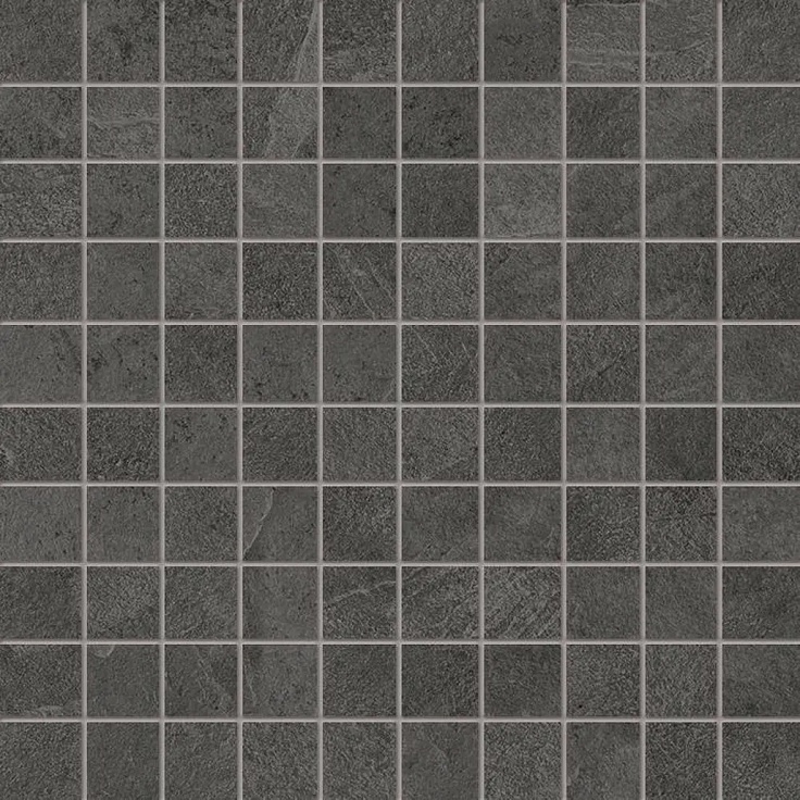 Ergon Cornerstone С000413043 E2ST_30X30Mos.SlateBlackRetL Mozaika 30x30 cm, Itálie, břidlice (andesit) - fotografie 1 Ergon Cornerstone С000413043 E2ST_30X30Mos.SlateBlackRetL Mozaika 30x30 cm, Itálie, břidlice (andesit) - fotografie 1