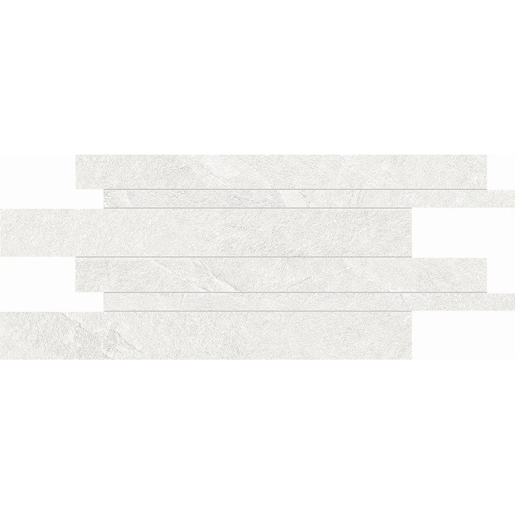 Ergon Cornerstone С000571377 EJ5X_30X60Mos.Lis.SlateWhiteRetL Mosaico 30x60 cm, Itália, ardósia (andesito) - foto 1 Ergon Cornerstone С000571377 EJ5X_30X60Mos.Lis.SlateWhiteRetL Mosaico 30x60 cm, Itália, ardósia (andesito) - foto 1