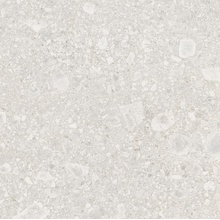 Ergon Lombarda E075 Bianco Lappato Ret keramisch graniet 90x90 cm, Italië, terrazzo - foto 1 - foto 1