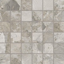 Ergon Matera Stone ENHC Dark Grey Silktech 5X5 Mosaic 30x30 cm, Italy, mosaic - photo 1 - photo 1