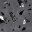 Ergon Medley С000467187 EH8S_Dark Grey Rock Nat. Rett. 60*60 porcelain tile 60x60 cm, Italy, terrazzo - photo 1