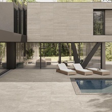 Ergon Portland Stone 30x60, ongeglazuurd keramisch graniet, Italië, kalksteen - interieurfoto 1 - foto 2