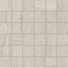 Ergon Portland Stone EMX7 Vein Cut Ash Naturale 5X5 Mozaik 30x30 cm, Italien, mosaik-look - foto 1 - foto 1