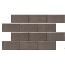 Ergon Tr3Nd EANZ Majolica Shiny Brown granitkeramik 12,5x25 cm, Italien, sten  - foto 1 - foto 1