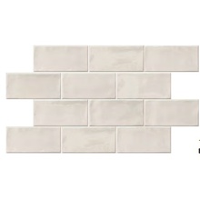 Ergon Tr3Nd EANX Majolica Shiny White granitkeramik 12,5x25 cm, Italien, sten  - foto 1 - foto 1