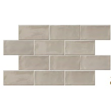 Ergon Tr3Nd E40F Majolica Shiny Grey granitkeramik 12,5x25 cm, Italien, sten  - foto 1 - foto 1