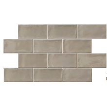 Ergon Tr3Nd EANY Majolica Shiny Smoke granitkeramik 12,5x25 cm, Italien, sten  - foto 1 - foto 1