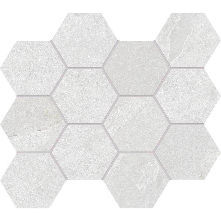 Ermes Ark С000603911 PF00019468_30X34 ARK GESSO SPZ MOS.ESAGONO Mosaik 30x34 cm, Italien, andere steinarten - Foto 1 Ermes Ark С000603911 PF00019468_30X34 ARK GESSO SPZ MOS.ESAGONO Mosaik 30x34 cm, Italien, andere steinarten - Foto 1