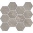Ermes Ark С000603913 PF00019467_30X34 ARK POLVERE SPZ MOS.ESAGONO Mosaïque 30x34 cm, Italie, autres types de pierre - photo 1