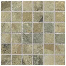 Ermes Flagstone С000519245 PF00013754_37194 Flagstone Mosaico Autumn 30x30 Mozaïek 30x30 cm, Italië, leisteen (andesiet) - foto 1 - foto 1