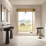 Ermes Travertino 30x60, glazed porcelain stoneware, Italy, travertine - interior photo 2