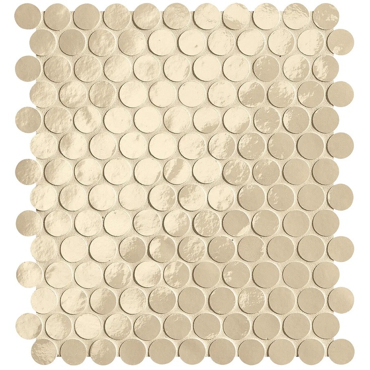 FAP Glim С000593858 fROG_GlimBeigeRoundMosaicoBrillante Mozaika 29,5x32,5 cm, Włochy - zdjęcie 1 FAP Glim С000593858 fROG_GlimBeigeRoundMosaicoBrillante Mozaika 29,5x32,5 cm, Włochy - zdjęcie 1