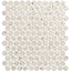 FAP Glim С000593856 fRO9_GlimGemmeBiancoRoundMosaicoMatt Mosaic 29,5x32,5 cm, Italy, terrazzo - photo 1
