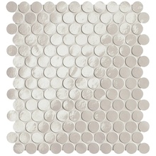 FAP Glim С000593860 fROI_GlimGhiaccioRoundMosaicoBrillante Mosaico 29,5x32,5 cm, Itália - foto 1 - foto 1