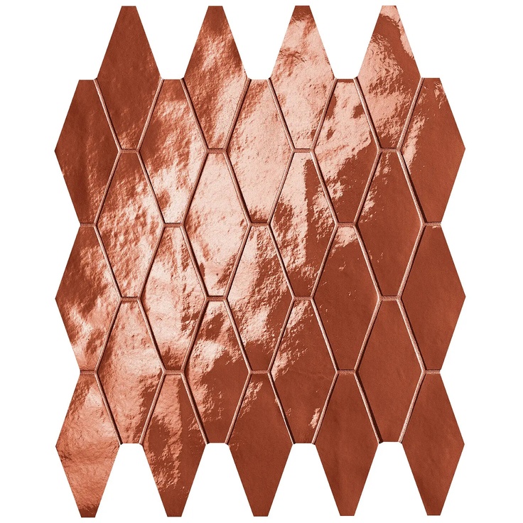FAP Glim С000593924 fRXE_GlimRossoCuoreRombiMosaicoBrillante Mozaika 31x35,5 cm, Włochy - zdjęcie 1 FAP Glim С000593924 fRXE_GlimRossoCuoreRombiMosaicoBrillante Mozaika 31x35,5 cm, Włochy - zdjęcie 1