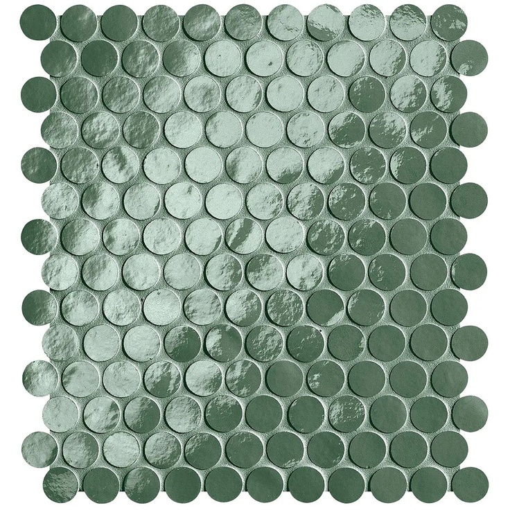 FAP Glim С000593865 fROO_GlimSalviaRoundMosaicoBrillante Mozaika 29,5x32,5 cm, Itálie - fotografie 1 FAP Glim С000593865 fROO_GlimSalviaRoundMosaicoBrillante Mozaika 29,5x32,5 cm, Itálie - fotografie 1