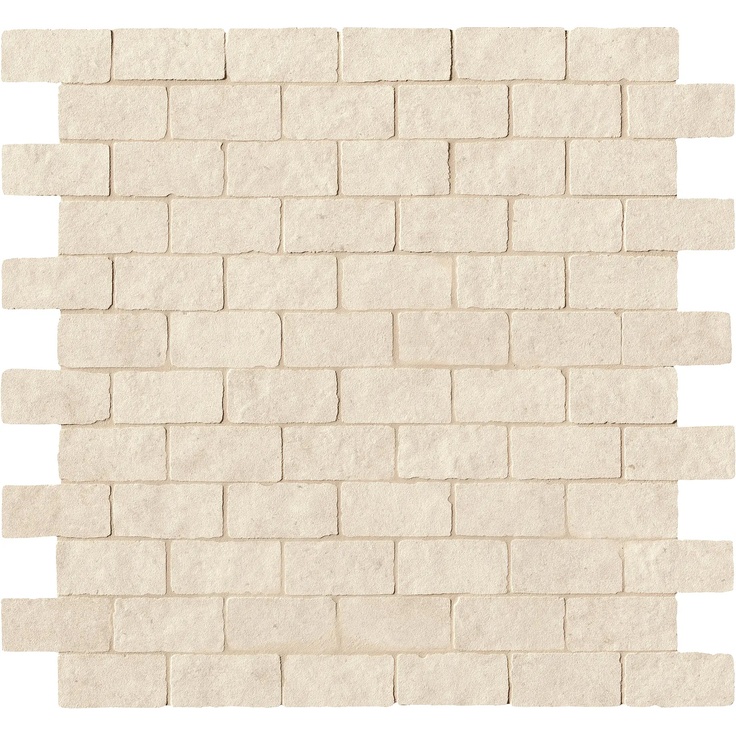 FAP Lumina Stone С000466113 fOMJ_LuminaStoneBeigeBrickMacromosaicoAnticato Mosaic 30,5x30,5 cm, Italy, brick look - photo 1 FAP Lumina Stone С000466113 fOMJ_LuminaStoneBeigeBrickMacromosaicoAnticato Mosaic 30,5x30,5 cm, Italy, brick look - photo 1
