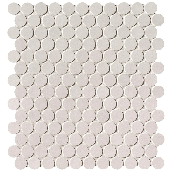 FAP Milano&Floor С000431530 fNSV_Milano&FloorBiancoRoundMosaicoMatt Mosaic 29,5x32,5 cm, Italy, resin - photo 1 FAP Milano&Floor С000431530 fNSV_Milano&FloorBiancoRoundMosaicoMatt Mosaic 29,5x32,5 cm, Italy, resin - photo 1