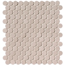 FAP Milano&Floor С000431529 fNSU_Milano&FloorBeigeRoundMosaicoMatt Mozaik 29,5x32,5 cm, Italien, under harts - foto 1 - foto 1