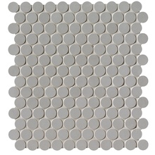 FAP Milano&Floor С000431532 fNSX_Milano&FloorGrigioRoundMosaicoMatt Mozaik 29,5x32,5 cm, Italien, under harts - foto 1 - foto 1