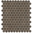 FAP Nobu С000597761 fRNK_NobuCocoaGresRoundMosaicoMatt Mozaik 29,5x32,5 cm, Italien, andre stenarter - foto 1