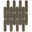 FAP Nobu С000597753 fRM8_NobuCocoaCurveMosaicoMatt Mosaic 29x29,5 cm, Italy, other types of stone - photo 1