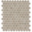 FAP Nobu С000597762 fRNL_NobuGreyGresRoundMosaicoMatt Mozaika 29,5x32,5 cm, Itálie, další druhy kamene - fotografie 1