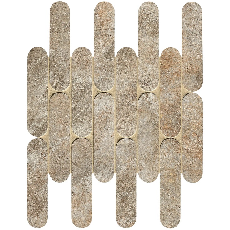 FAP Nobu С000597869 fRVK_NobuSlateCurveMosaicoMatt Mozaik 29x29,5 cm, Italien, skifer (andesit) - foto 1 FAP Nobu С000597869 fRVK_NobuSlateCurveMosaicoMatt Mozaik 29x29,5 cm, Italien, skifer (andesit) - foto 1