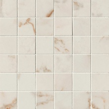 FAP Roma Gold С000553045 fQJ5_RomaG.CalacattaDelicatoGresMacromosaico Mozaïek 30x30 cm, Italië, calacatta marmer - foto 1 - foto 1