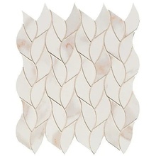 FAP Roma Gold С000553070 fQMQ_RomaGoldCalacattaOroLeavesMosaico Mozaïek 25,9x30,9 cm, Italië, calacatta marmer - foto 1 - foto 1