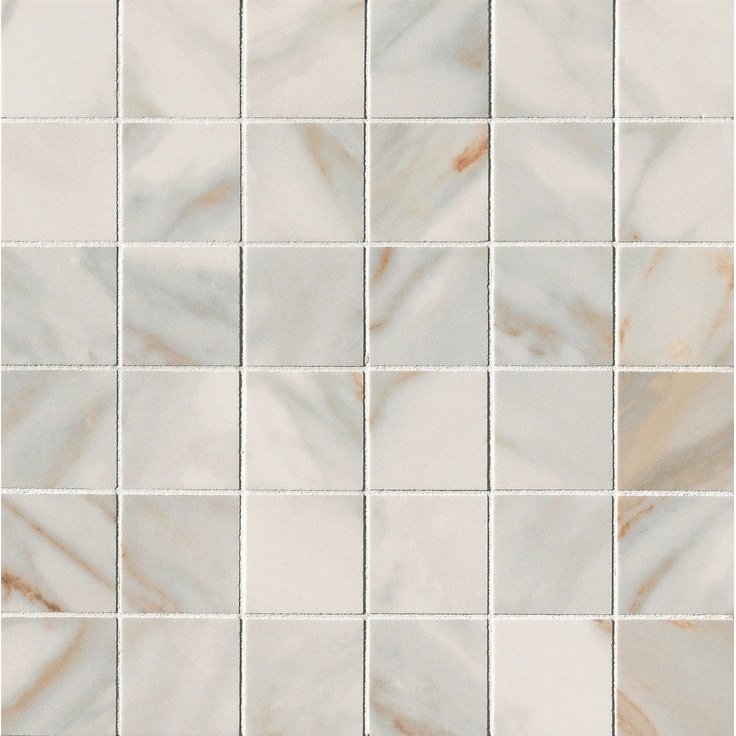 FAP Roma Gold С000553046 fQJ6_RomaG.CalacattaOroGresMacromosaico Mozaika 30x30 cm, Itálie, calacatta mramor - fotografie 1 FAP Roma Gold С000553046 fQJ6_RomaG.CalacattaOroGresMacromosaico Mozaika 30x30 cm, Itálie, calacatta mramor - fotografie 1