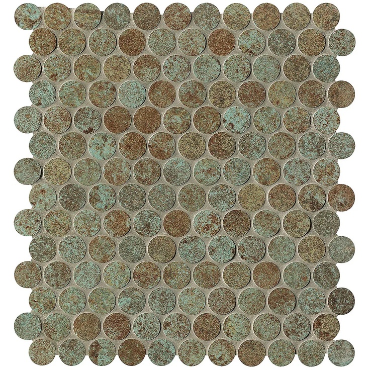 FAP Sheer С000516817 fPDJ_SheerDecoRustRoundMosaico Mosaic 29,5x32,5 cm, Italy, metal - photo 1 FAP Sheer С000516817 fPDJ_SheerDecoRustRoundMosaico Mosaic 29,5x32,5 cm, Italy, metal - photo 1