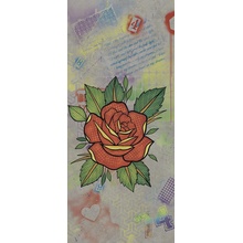 Flaviker Hyper С000411196 PF60003190_HYPER DEC.ROSE SILVER 120X270 Dekor 120x270 cm, Italien, under betonen - foto 1 - foto 1