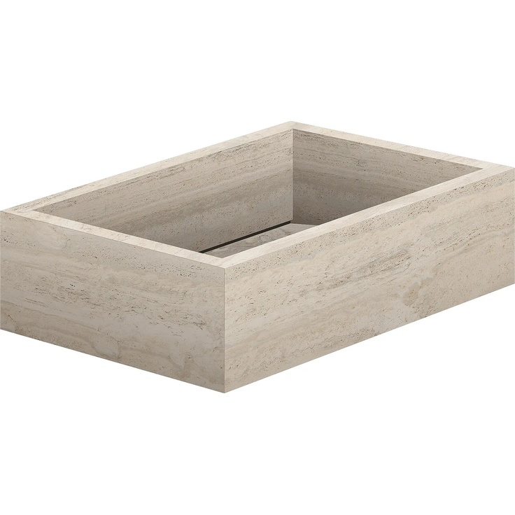 Flaviker Navona 00058BD Bone Vein Ret Vasca Lavabo da appoggio degradè Speciální prvek 40x60x20 cm, Itálie, travertin - fotografie 1 Flaviker Navona 00058BD Bone Vein Ret Vasca Lavabo da appoggio degradè Speciální prvek 40x60x20 cm, Itálie, travertin - fotografie 1