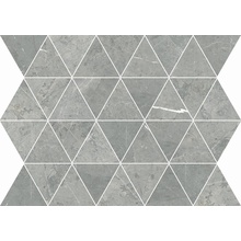 Flaviker Supreme Evo С000455858 PF60002529_SUP.EVO MOS. TRIANG GREY AM.lu34X26 Mosaic 26x34 cm, Italy, other types of marble - photo 1 - photo 1