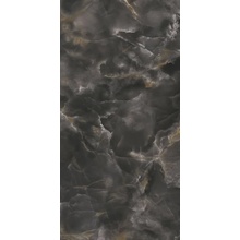 Fondovalle Infinito 2.0 INF3492 Onyx Black Crystal Polished 6mm porcelain tile 120x278 cm, Italy, marble look - photo 1 - photo 1