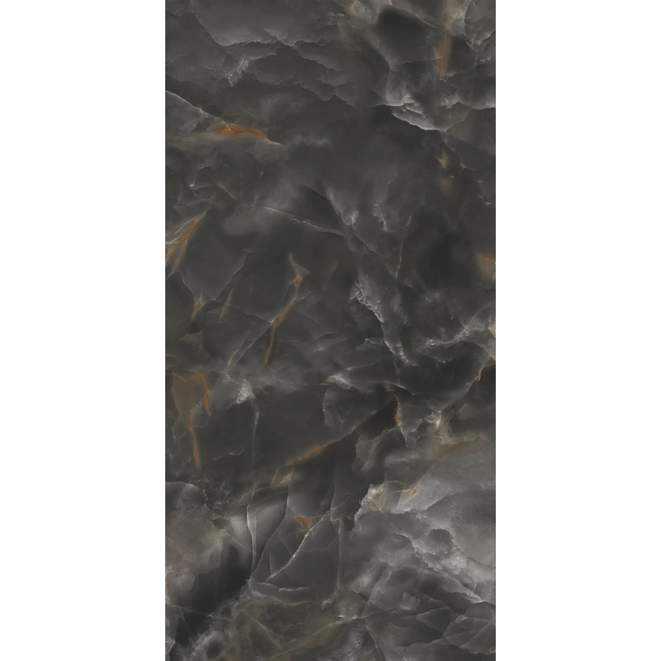 Fondovalle Onyx С000629798 INF3494_OnyxBlackCrystalPolished porcelain tile 60x120 cm, Italy, onyx - photo 1 Fondovalle Onyx С000629798 INF3494_OnyxBlackCrystalPolished porcelain tile 60x120 cm, Italy, onyx - photo 1