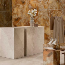 Fondovalle Reflex 60x120, ongeglazuurd keramisch graniet, Italië, goud en edelmetalen - interieurfoto 1 - foto 2