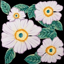 Francesco De Maio Fiori Grandi С000285021 Calitta_53*53 Carreau de sol 53x53 cm, Italie - photo 1 - photo 1