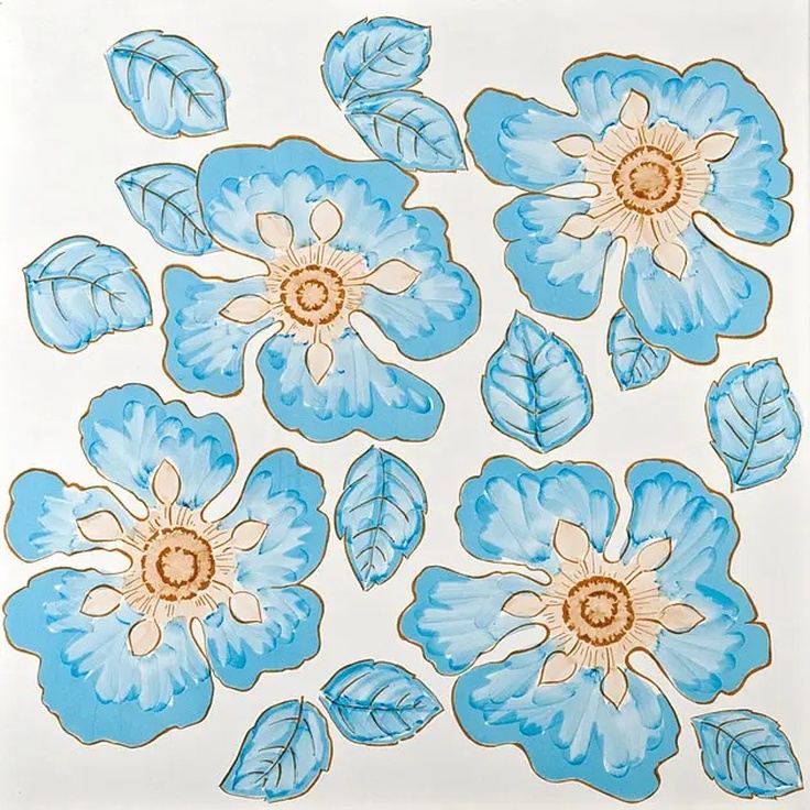 Francesco De Maio Fiori Grandi С000285024 Moiano_53*53 Floor tile 53x53 cm, Italy - photo 1 Francesco De Maio Fiori Grandi С000285024 Moiano_53*53 Floor tile 53x53 cm, Italy - photo 1