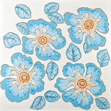 Francesco De Maio Fiori Grandi С000285024 Moiano_53*53 Carreau de sol 53x53 cm, Italie - photo 1 - photo 1