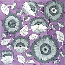 Francesco De Maio Fiori Grandi С000285026 Preazzano_53*53 Carreau de sol 53x53 cm, Italie - photo 1 - photo 1